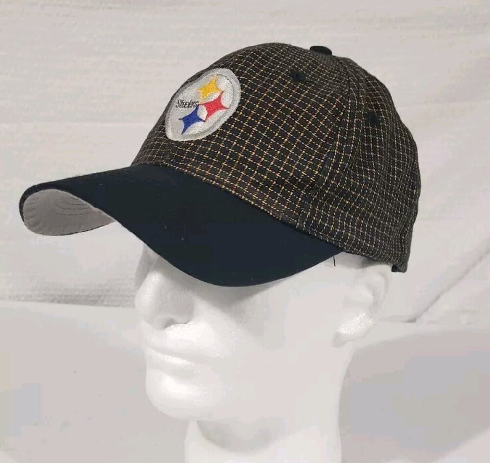 Vintage Steelers Logo 7 Hat Snapback Cap 90s NFL